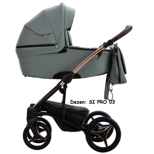 Kolica za bebe Bebetto Torino Premium Class 2/3 u 1 SI PRO 03 (eko koža)