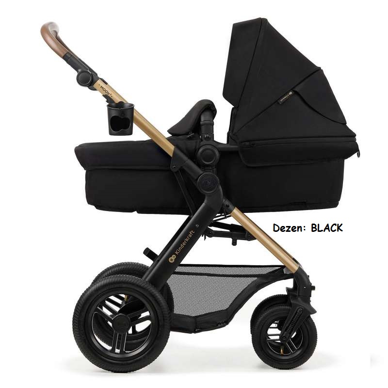 Kolica za bebe Kinderkraft MOOV 2 set 3u1 BLACK