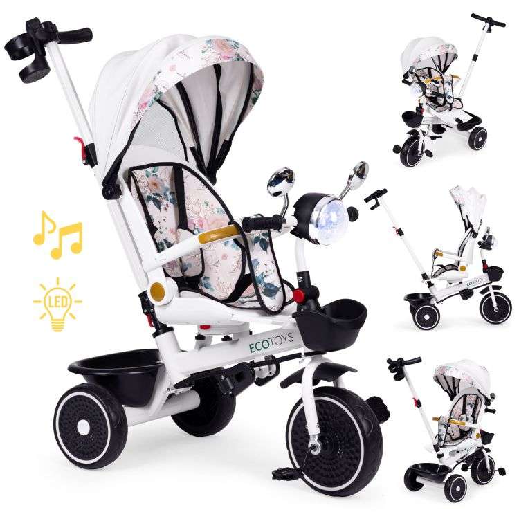 Tricikli/guralica za decu Eco Toys MIRROR