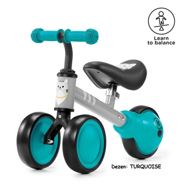 Tricikli / guralica za decu Kinderkraft CUTIE TURQUOISE