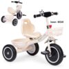 Tricikli/guralica za decu Eco Toys RIDE N GO BEIGE