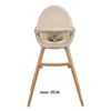 Hranilica za bebe Kinderkraft FINI 2u1 BEIGE