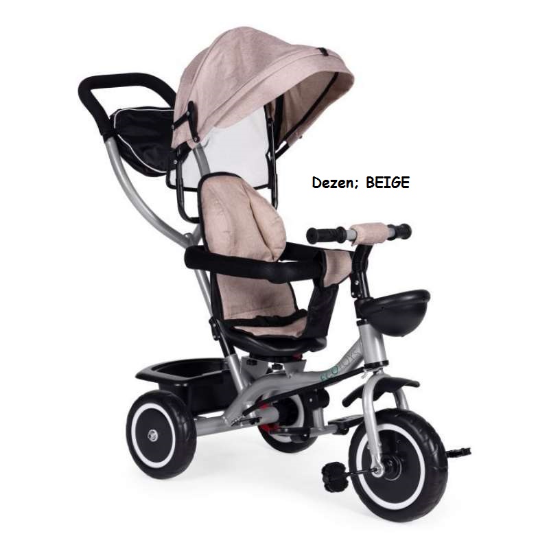 Tricikli/guralica za decu Eco Toys MARKOS BEIGE