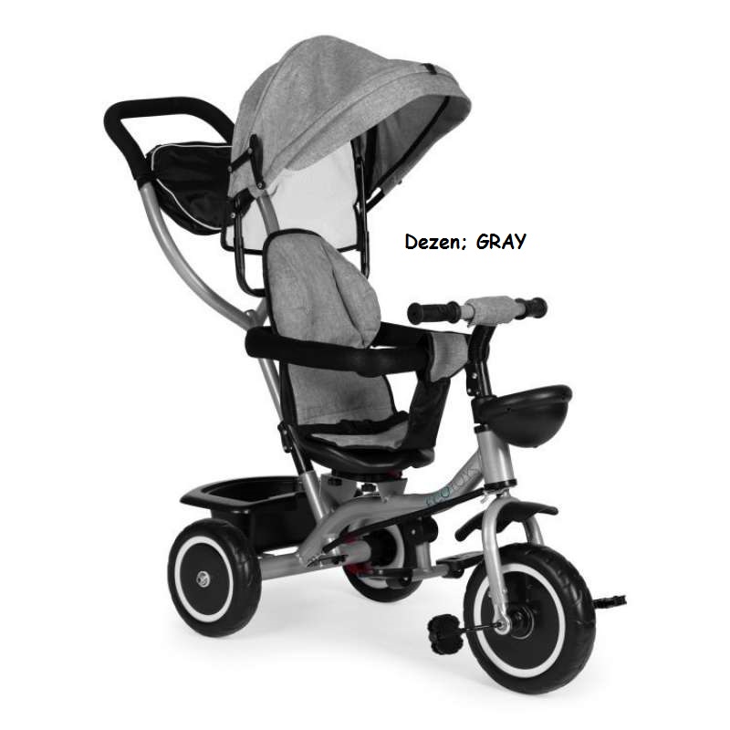Tricikli/guralica za decu Eco Toys MARKOS GRAY