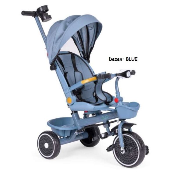 Tricikli/guralica za decu Eco Toys REST BLUE