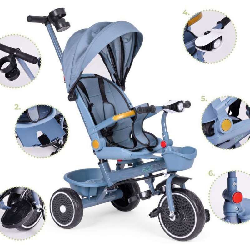 Tricikli/guralica za decu Eco Toys REST