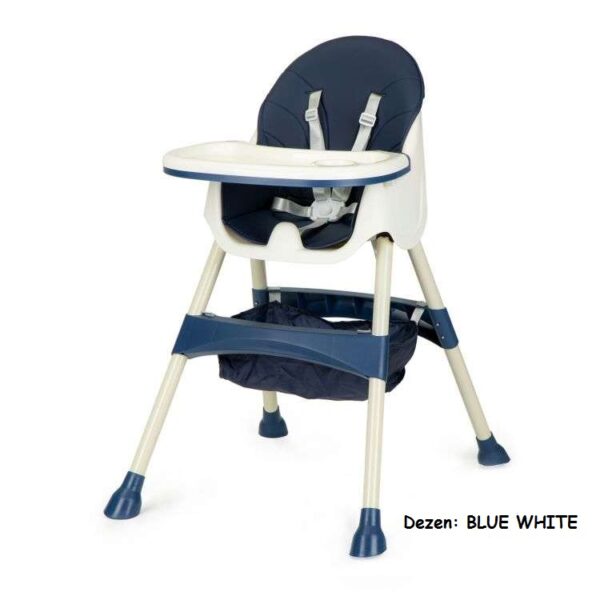 Hranilica za bebe Eco Toys TEO 2u1 BLUE WHITE