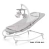 Njihalica za bebe Kinderkraft FELIO 2 STONE GRAY