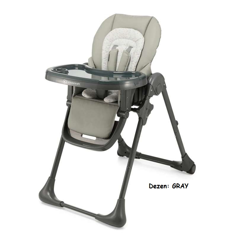 Hranilica za bebe Kinderkraft TUMMIE 2u1 GRAY