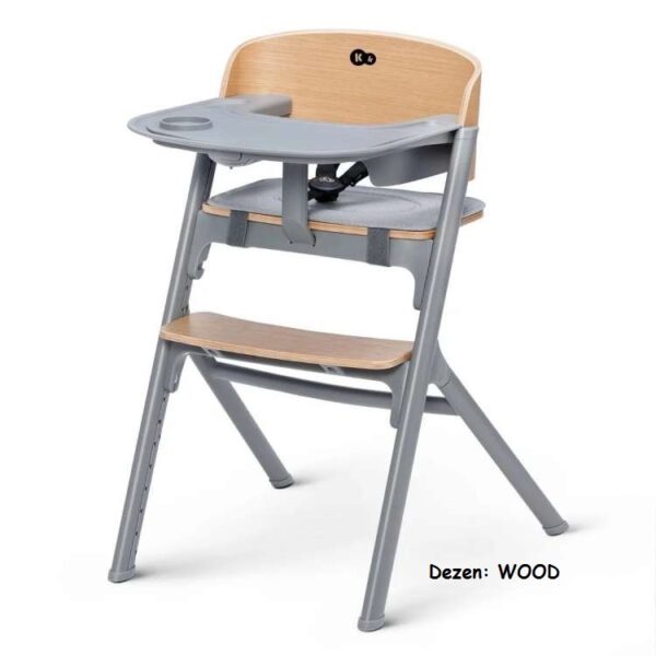 Hranilica za bebe Kinderkraft LIVY 2u1 WOOD