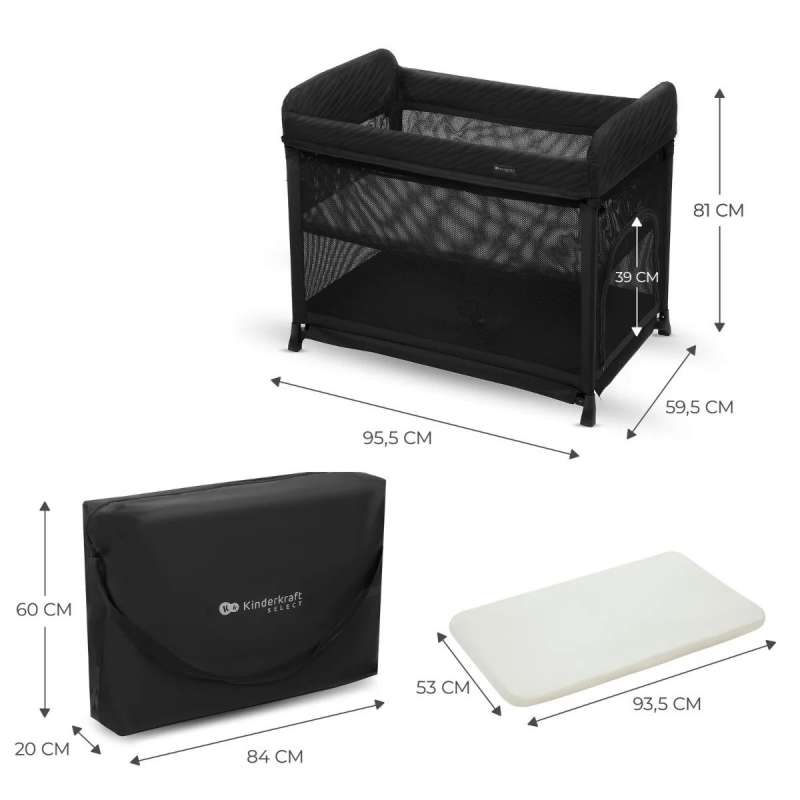 Prenosivi krevetac za bebe Kinderkraft MOON DREAM 2u1 Prenosivi krevetac za bebe Kinderkraft MOON DREAM 2u1