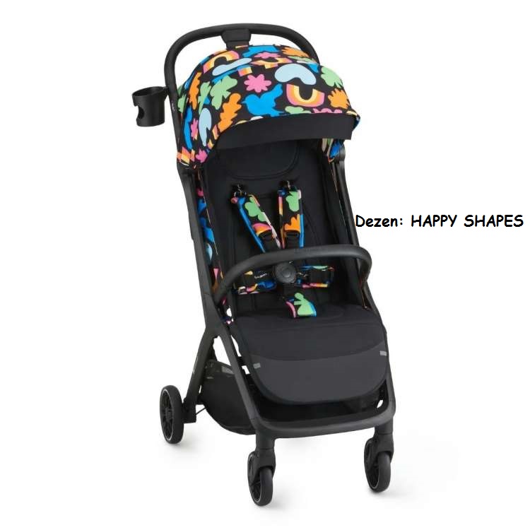 Kišobran kolica Kinderkraft Nubi 2 HAPPY SHAPES