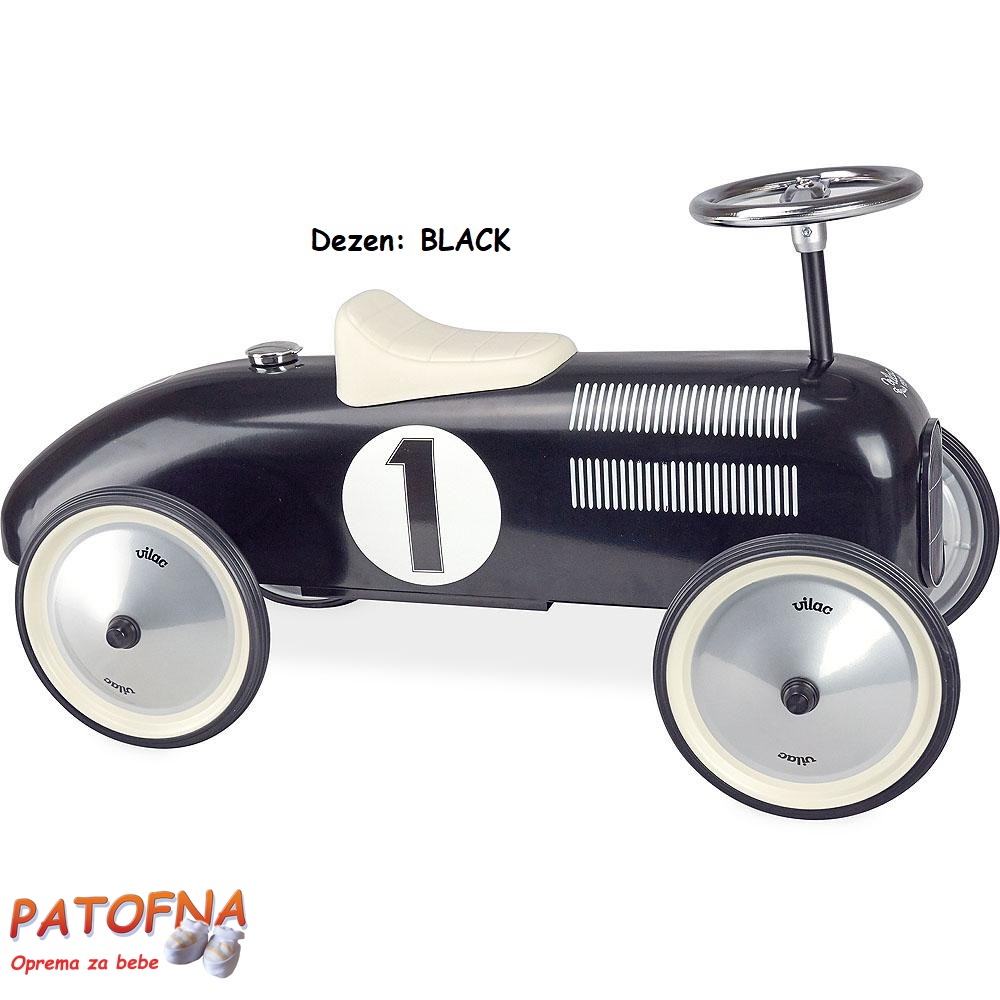 Guralica/retro automobil Vilac BLACK