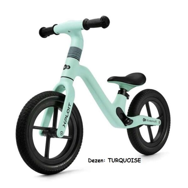 Guralica/balance bike Kinderkraft XPLOIT SILVER TURQUOISE