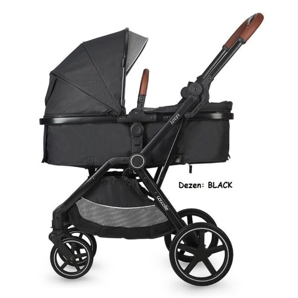 Kolica za bebe Coccolle AMANI set 3u1 BLACK