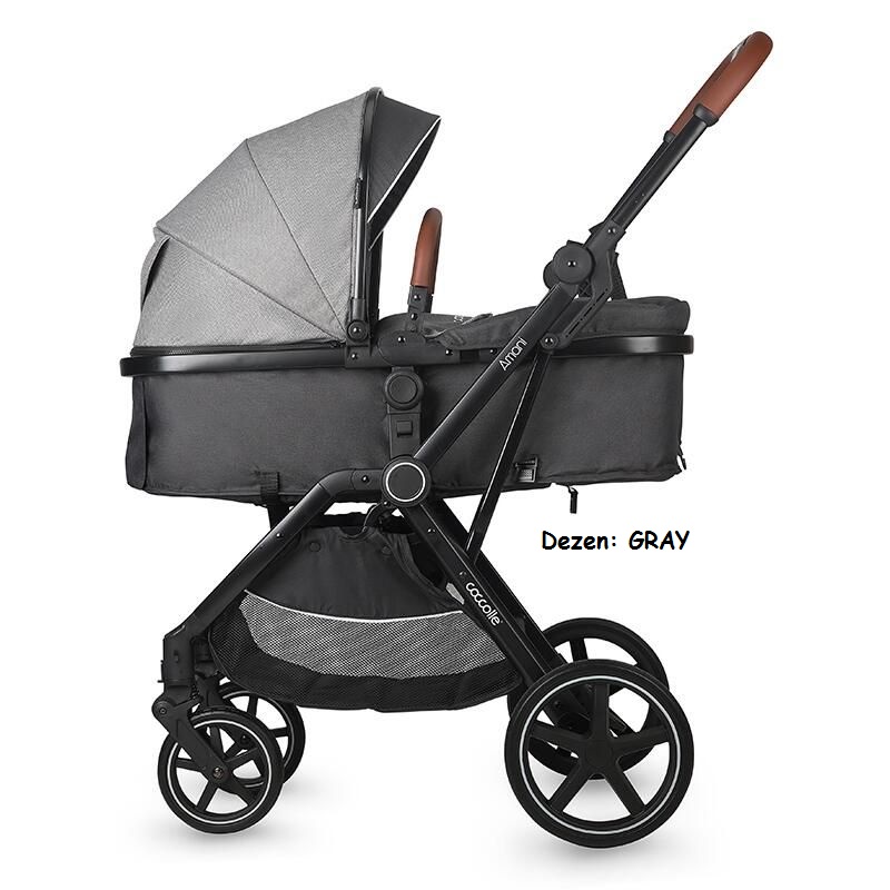Kolica za bebe Coccolle AMANI set 3u1 GRAY