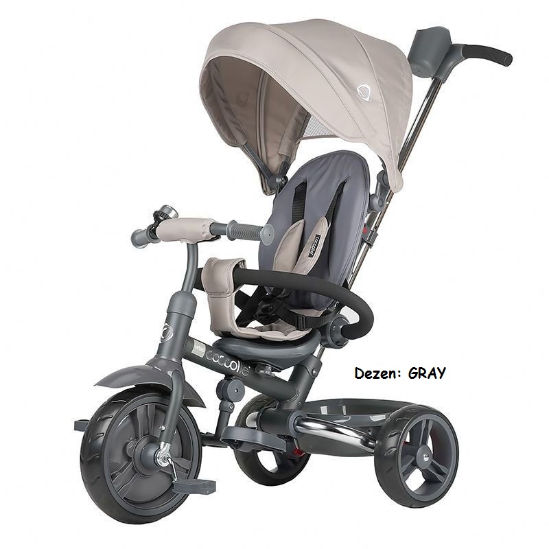 Tricikli/guralica za decu Coccolle URBIO GRAY