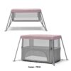 Prenosivi krevetac za bebe Kinderkraft MOVI 2u1 PINK