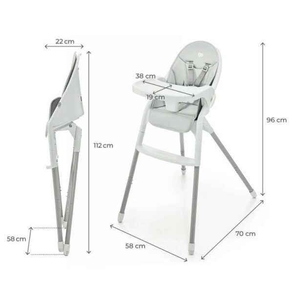 Hranilica za bebe Kinderkraft DINNLY 2u1