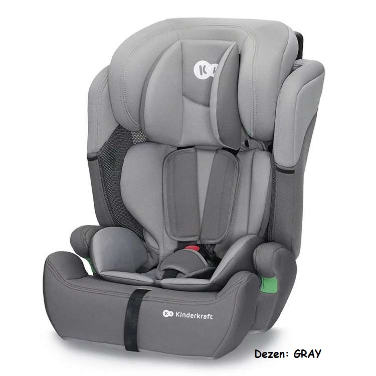 Auto sedište Kinderkraft COMFORT UP 2u1 GRAY