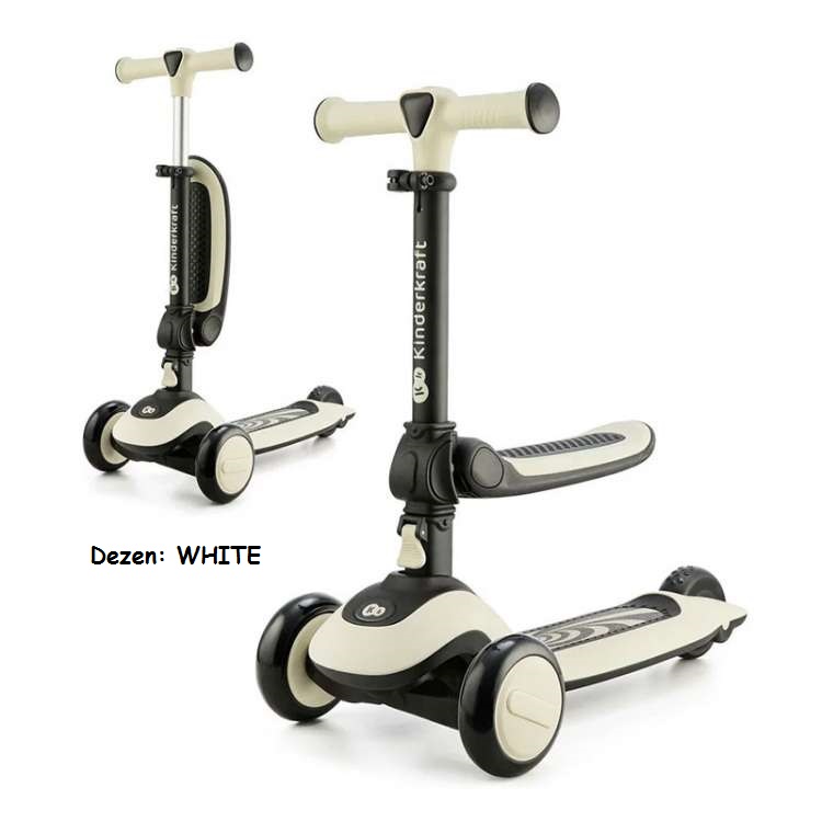 Trotinet za decu Kinderkraft HALLEY 2u1 WHITE