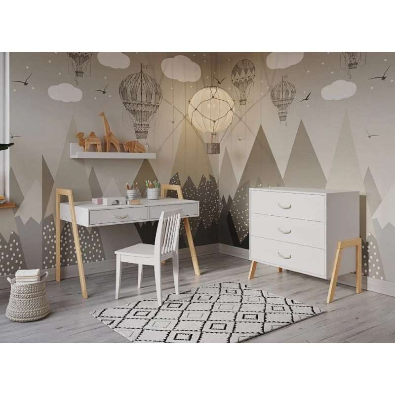 Komoda za bebe Lettino LUNA