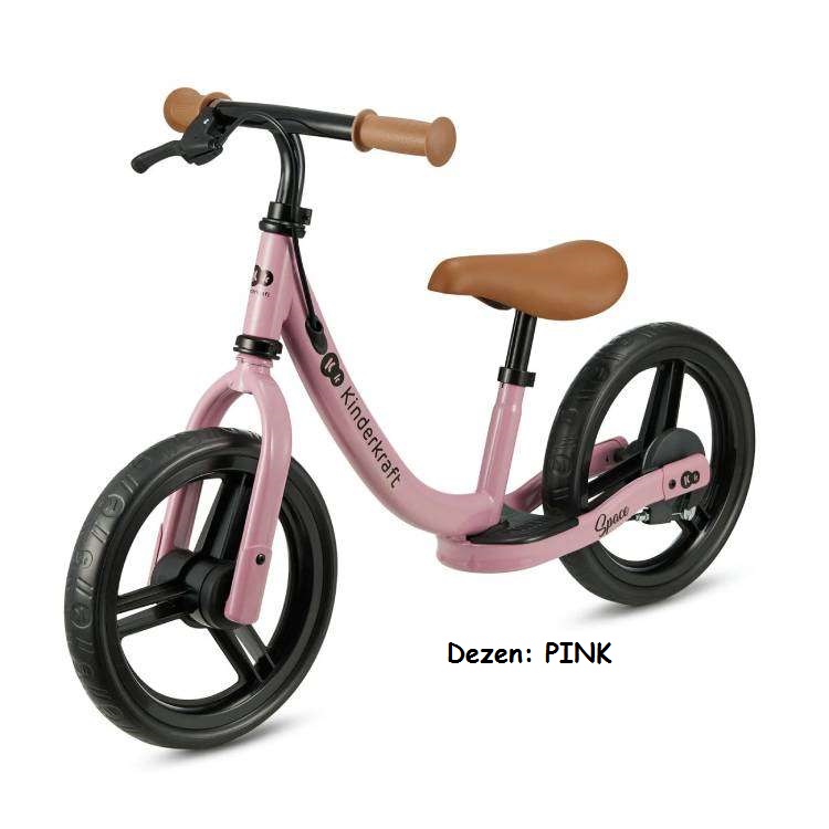 Guralica/balance bike Kinderkraft SPACE PINK
