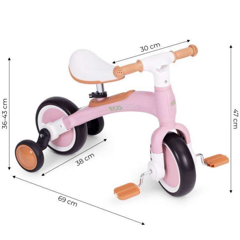 Balance bike/ guralica za decu Eco Toys LITTLE HELPER