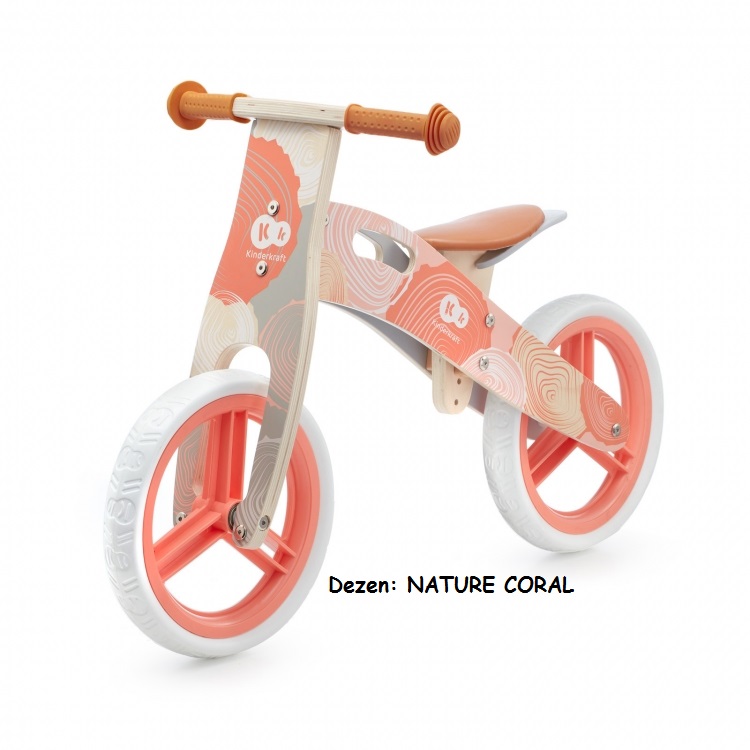 Guralica/balance bike Kinderkraft RUNNER NATURE CORAL