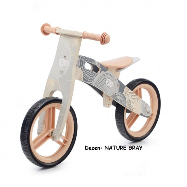 Guralica/balance bike Kinderkraft RUNNER NATURE GRAY
