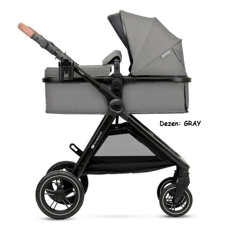 Kolica za bebe Kinderkraft ESME 3u1 GRAY