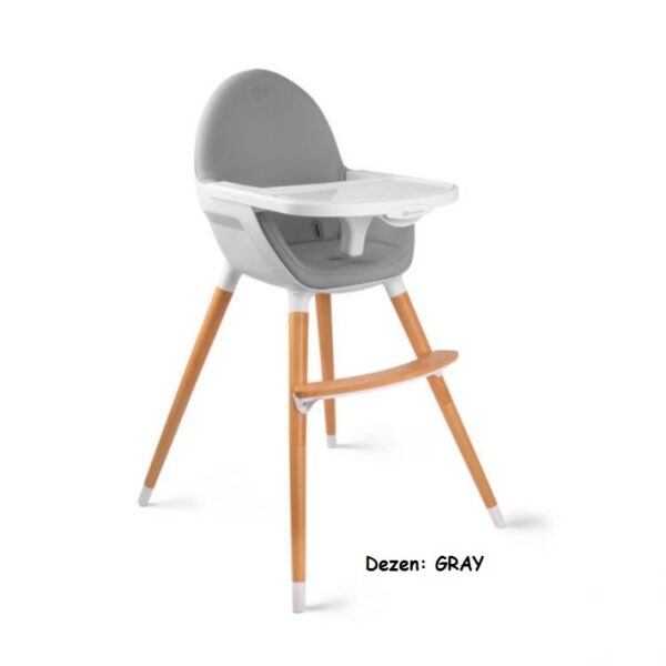 Hranilica za bebe Kinderkraft FINI 2u1 GRAY