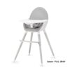 Hranilica za bebe Kinderkraft FINI 2u1 FULL GRAY