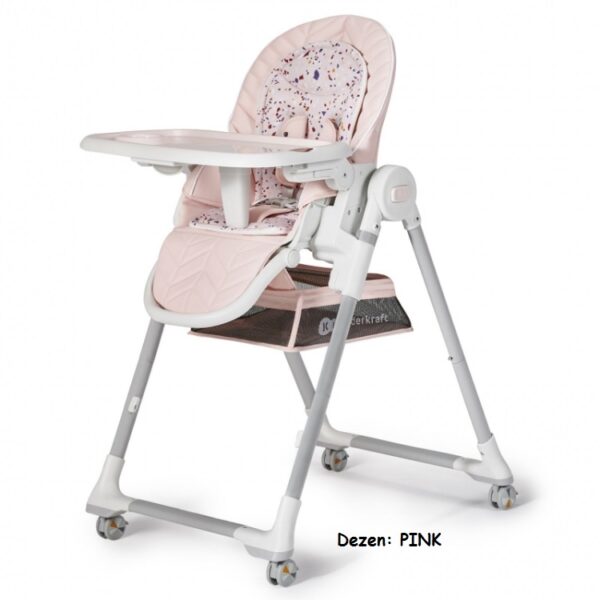 Hranilica za bebe Kinderkraft LASTREE 2u1 PINK