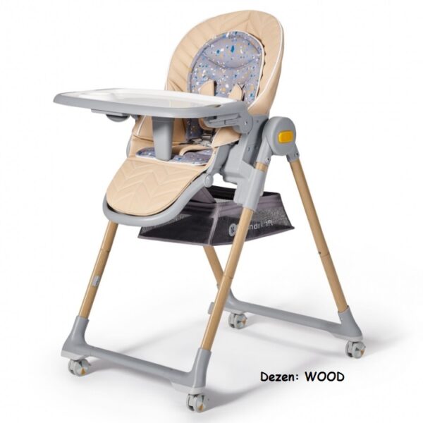 Hranilica za bebe Kinderkraft LASTREE 2u1 WOOD