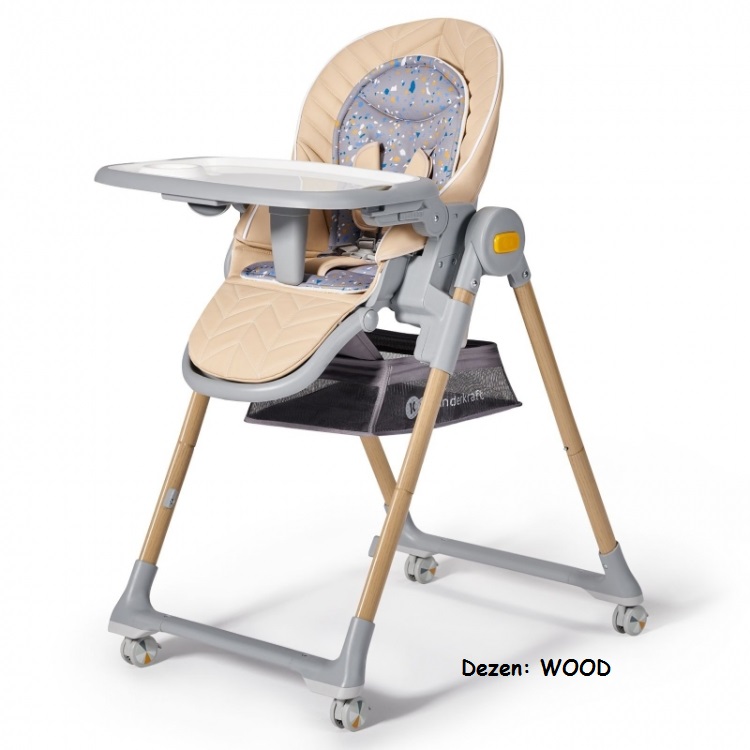Hranilica za bebe Kinderkraft LASTREE 2u1 WOOD