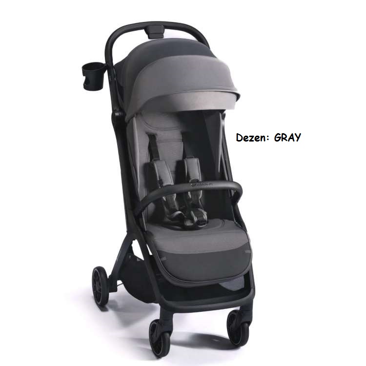 Kišobran kolica Kinderkraft Nubi 2 GRAY