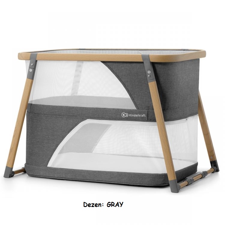 Kolevka za bebe Kinderkraft SOFI 3u1 GRAY