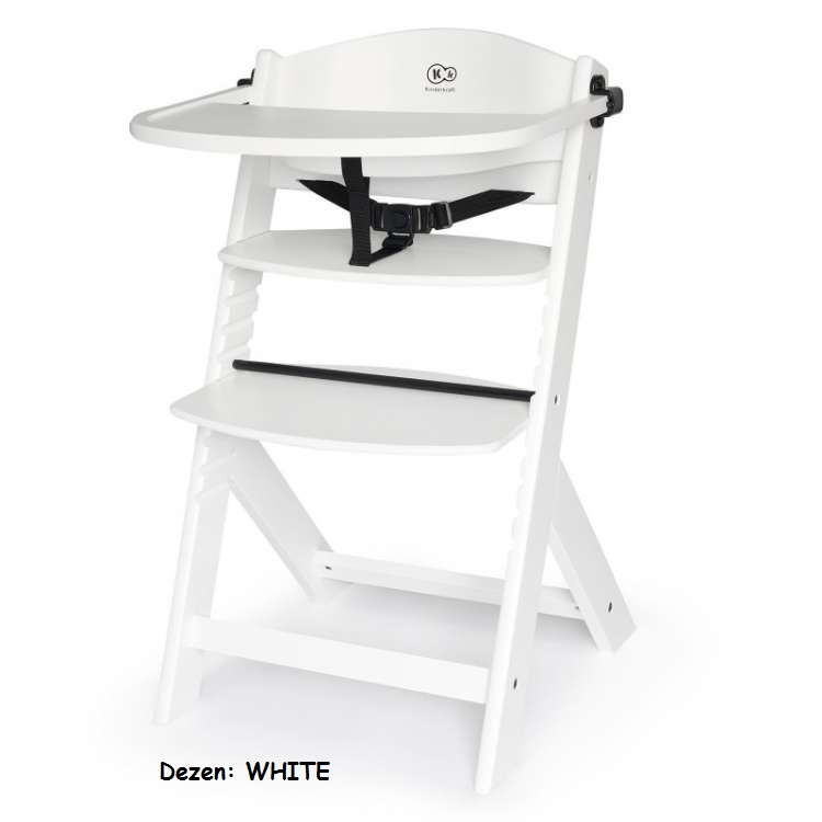 Hranilica za bebe Kinderkraft ENOCK 2u1 WHITE