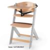 Hranilica za bebe Kinderkraft ENOCK 2u1 NATURE/GRAY