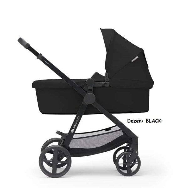 Kolica za bebe Kinderkraft NEWLY set 3u1 BLACK