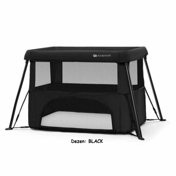 Prenosivi krevetac za bebe Kinderkraft CAMI 2u1 BLACK