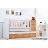 Krevetac za bebe Belis NOVA 6u1 NATUR/WHITE