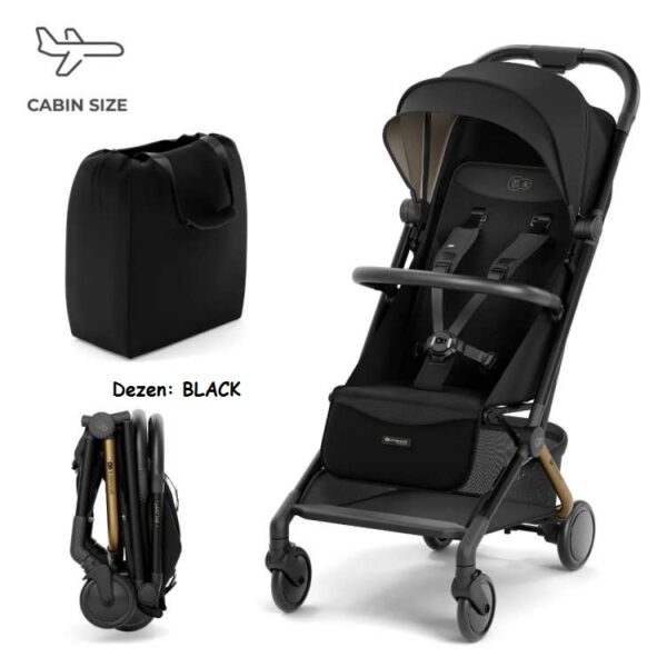 Kišobran kolica Kinderkraft PILOT 2 BLACK