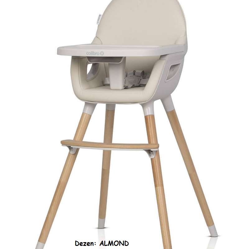 Hranilica za bebe Colibro Scandi 2u1 ALMOND