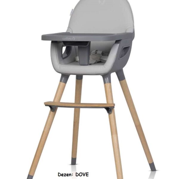 Hranilica za bebe Colibro Scandi 2u1 DOVE