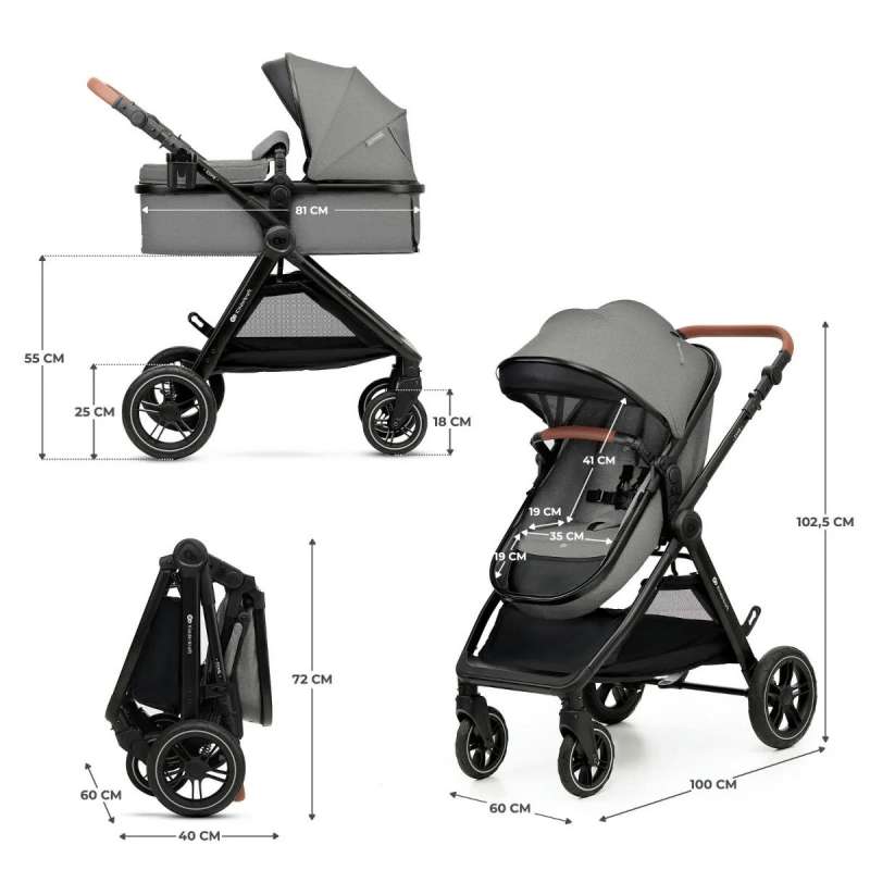 Kolica za bebe Kinderkraft ESME 3u1 Kolica za bebe Kinderkraft ESME 3u1
