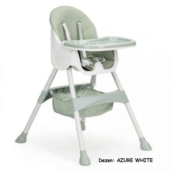 Hranilica za bebe Eco Toys TEO 2u1 AZURE WHITE