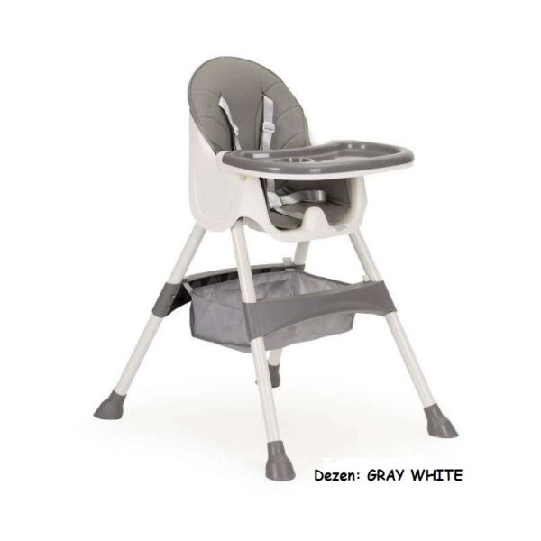 Hranilica za bebe Eco Toys TEO 2u1 GRAY WHITE