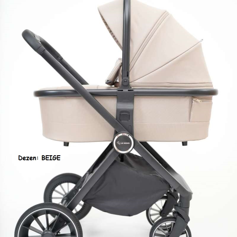 Kolica za bebe La Mama ALVI, set 3u1 BEIGE